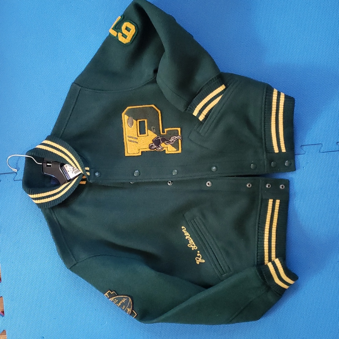 Polo Ralph Lauren (Wool Blend Letterman Jacket.